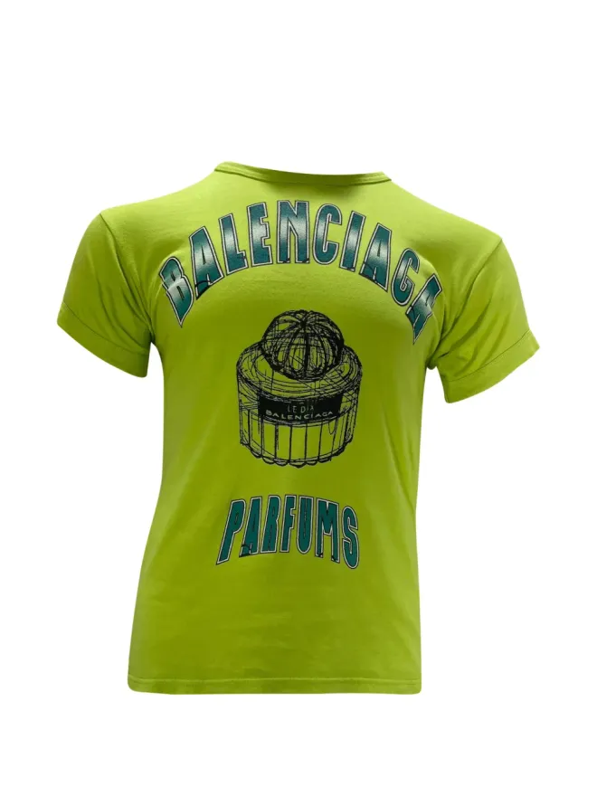 Balenciaga Pre-Owned Balenciaga Pre-Owned グラフィックプリント クルーネックTシャツの商品画像