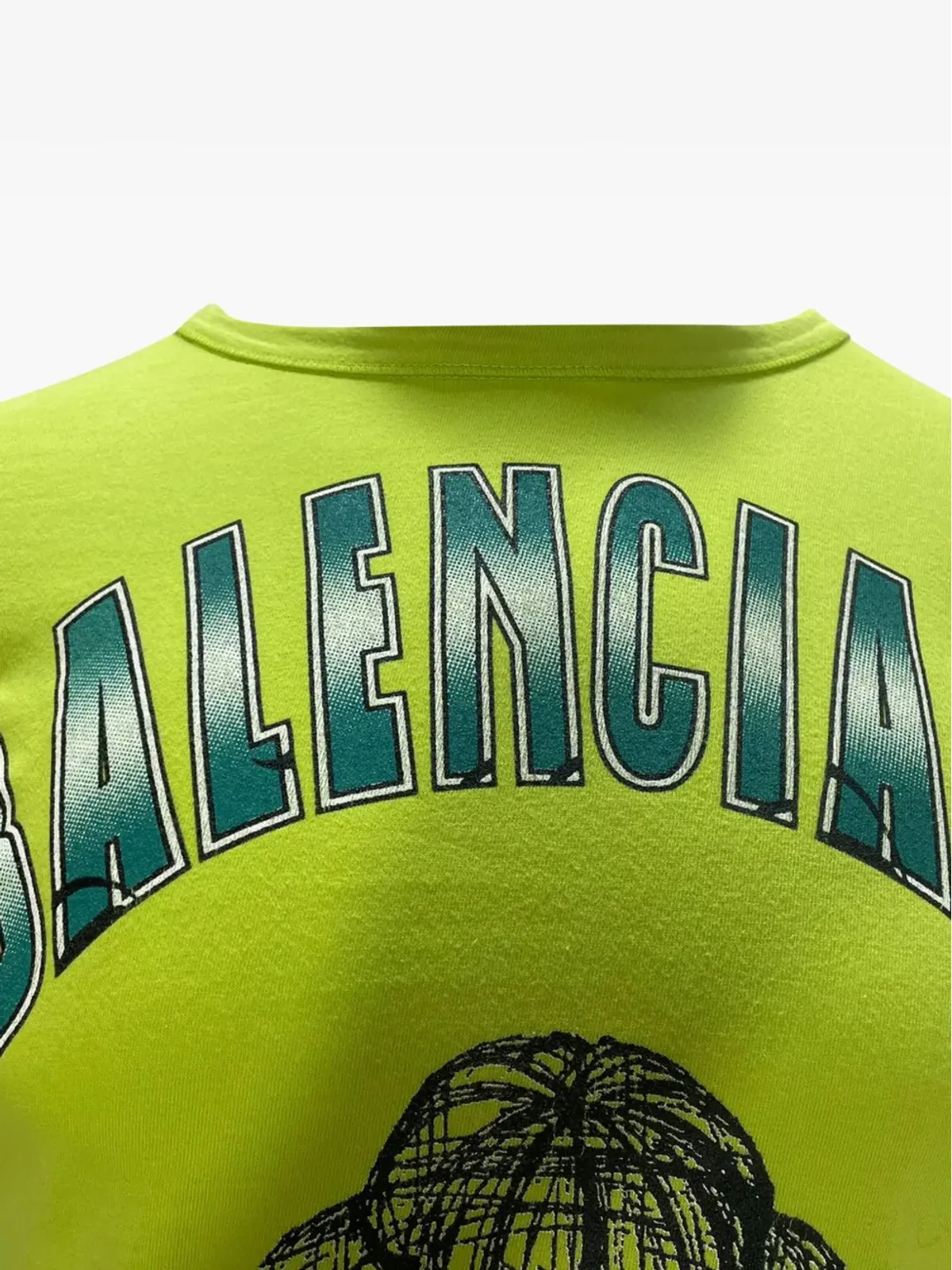 Balenciaga Pre-Owned グラフィックプリント クルーネックTシャツ - 画像4