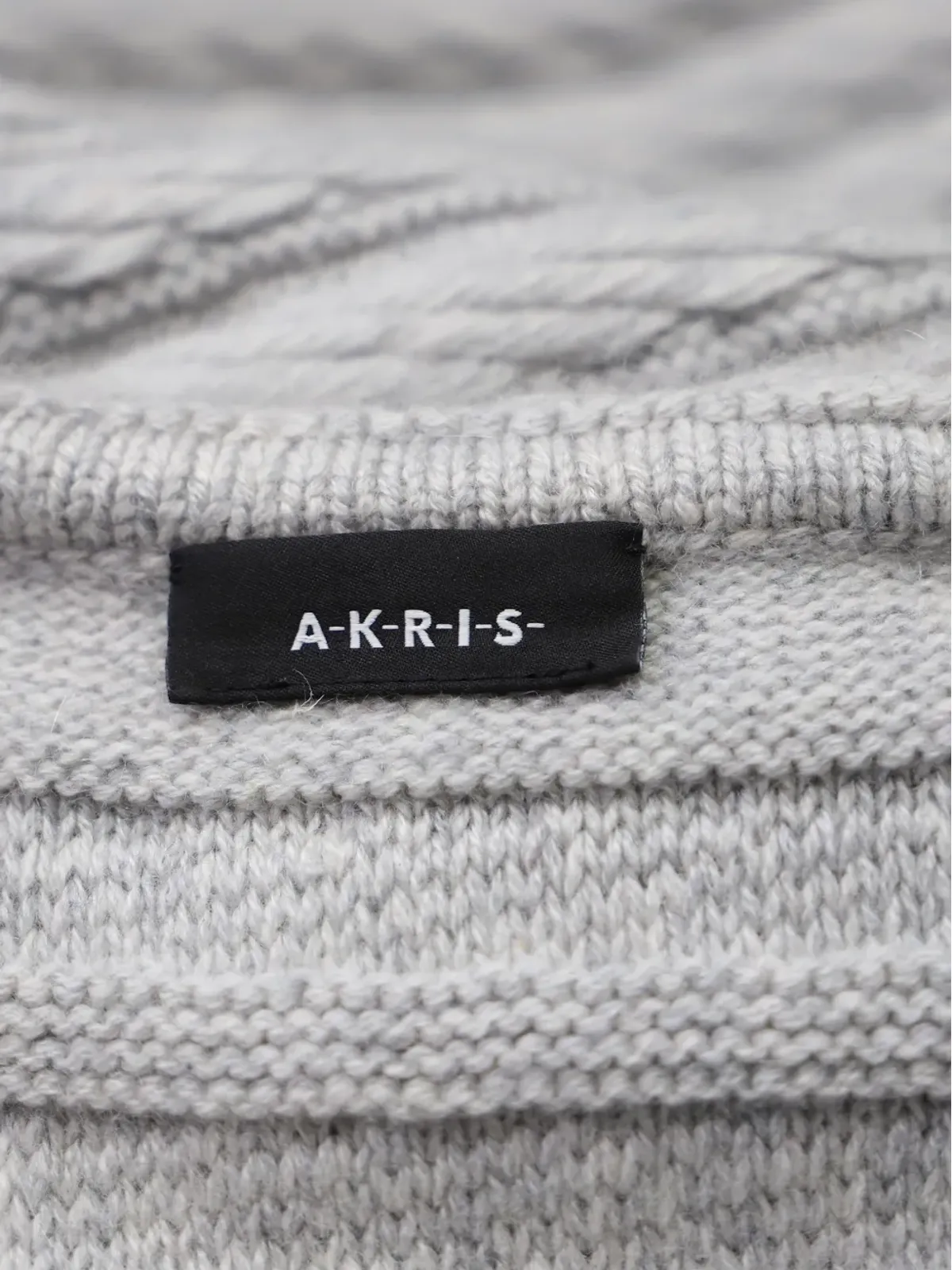 Akris ノースリーブニットドレス - グレー - 画像4