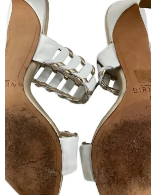 Alexandre Birman カットアウトレザーサンダル - サムネイル5