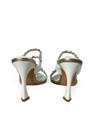 Alexandre Birman カットアウトレザーサンダル - サムネイル2