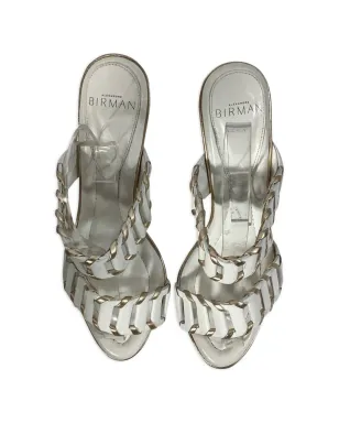 Alexandre Birman カットアウトレザーサンダル - サムネイル3
