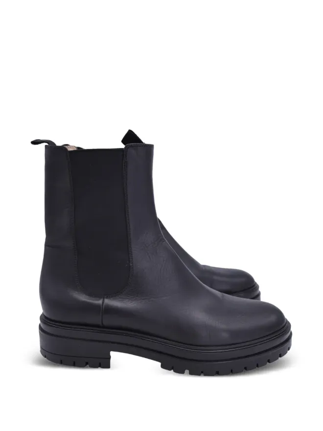 Gianvito Rossi Gianvito Rossi プラットフォームレザー アンクルブーツの商品画像