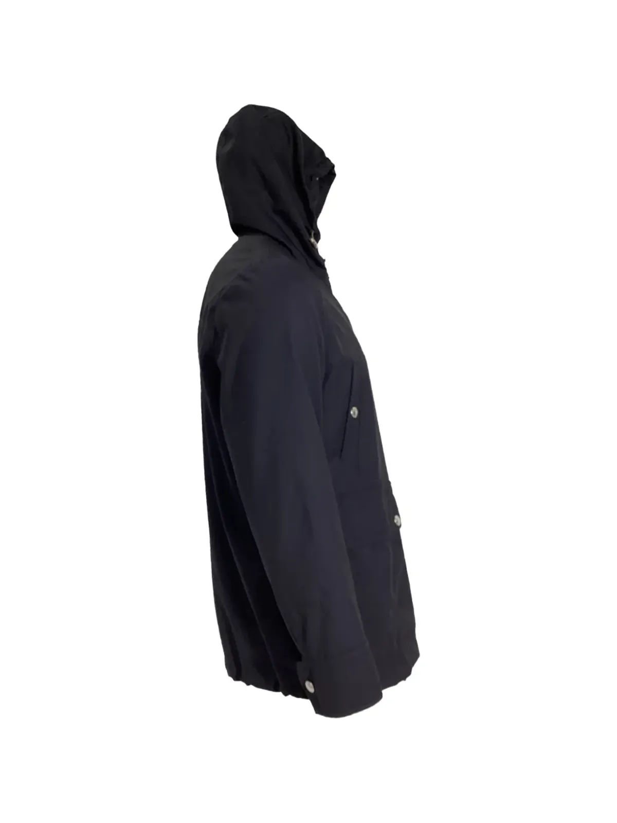 Brunello Cucinelli Vintage フード付きジップアップパーカージャケット - Blue - 画像3