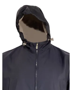 Brunello Cucinelli Vintage フード付きジップアップパーカージャケット - Blue - サムネイル4