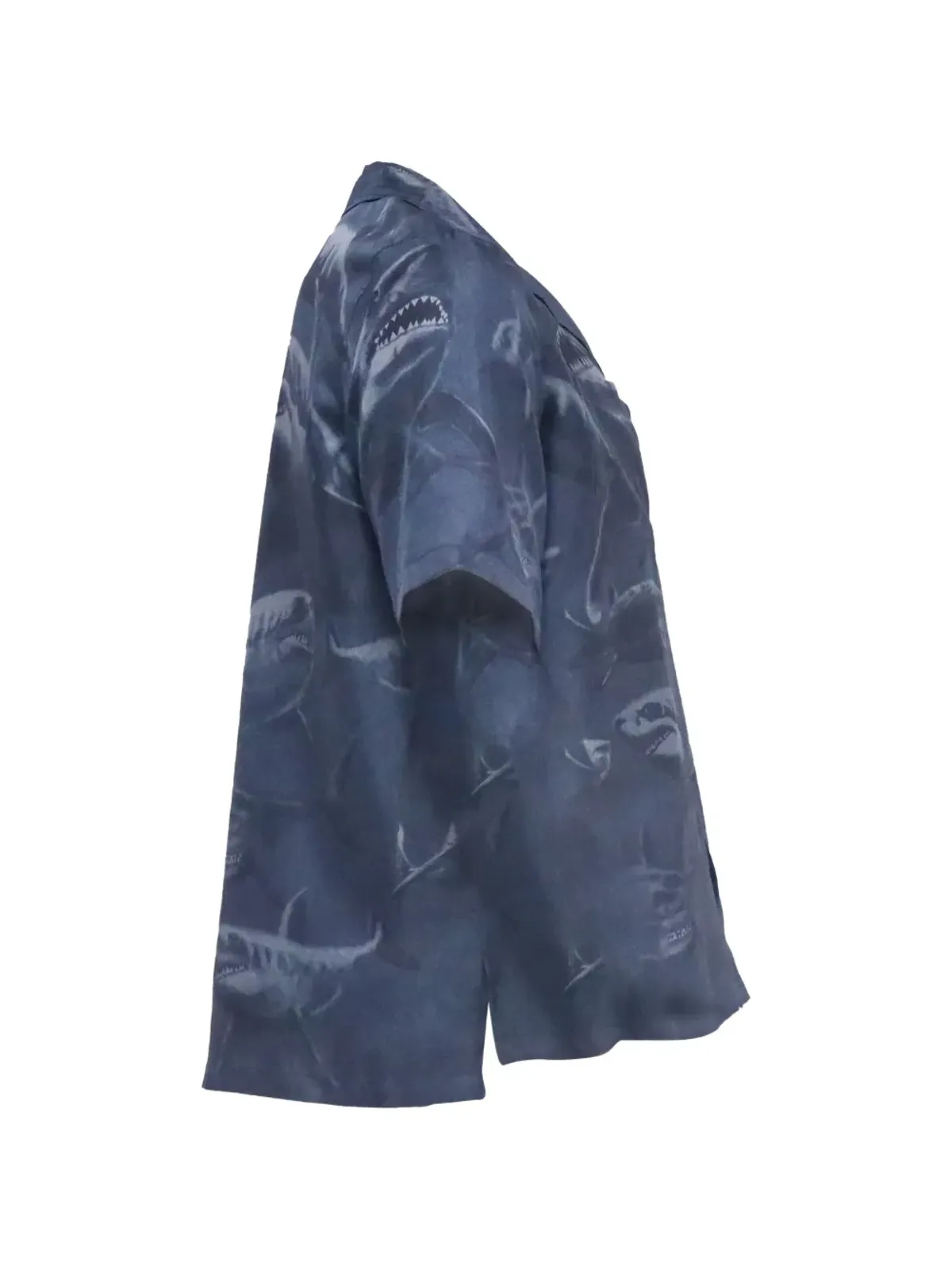 Burberry Pre-Owned シャークプリント半袖シャツ - ブルー - 画像3