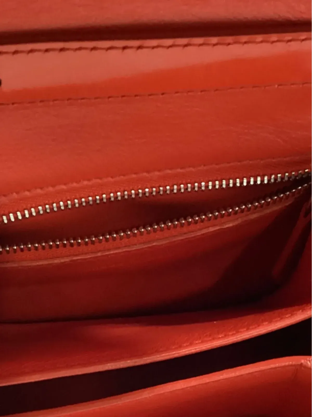 Celine Pre-Owned クラシックボックス クロスボディバッグ レッド - 画像5
