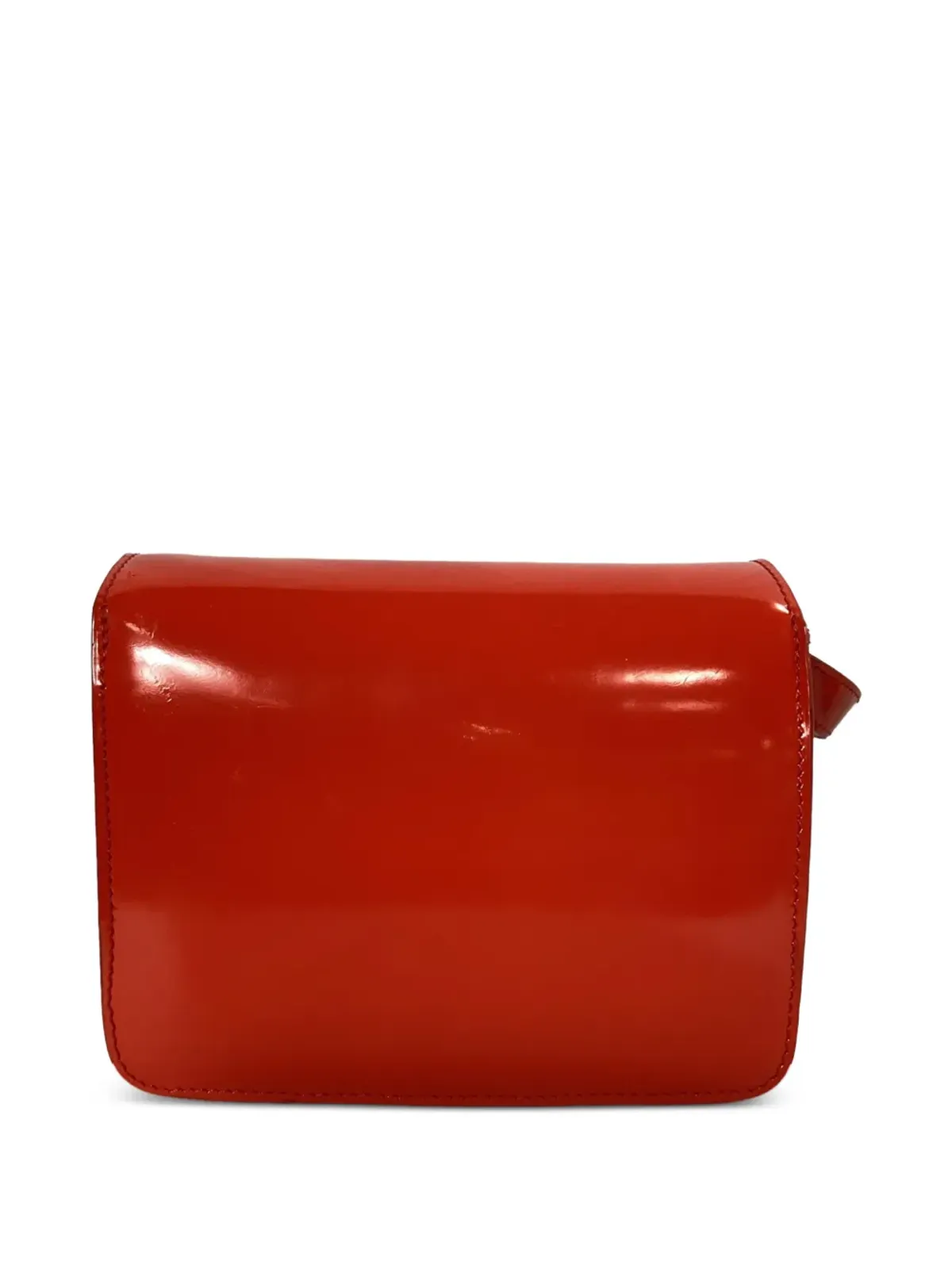Celine Pre-Owned クラシックボックス クロスボディバッグ レッド - 画像2