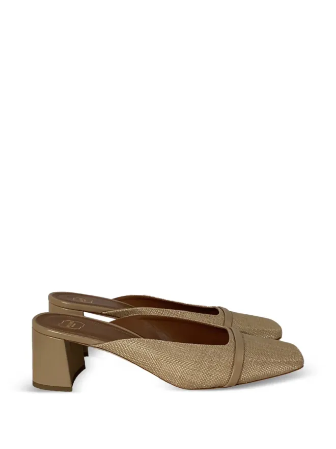 Malone Souliers Malone Souliers ラフィアスクエアトゥミュールの商品画像