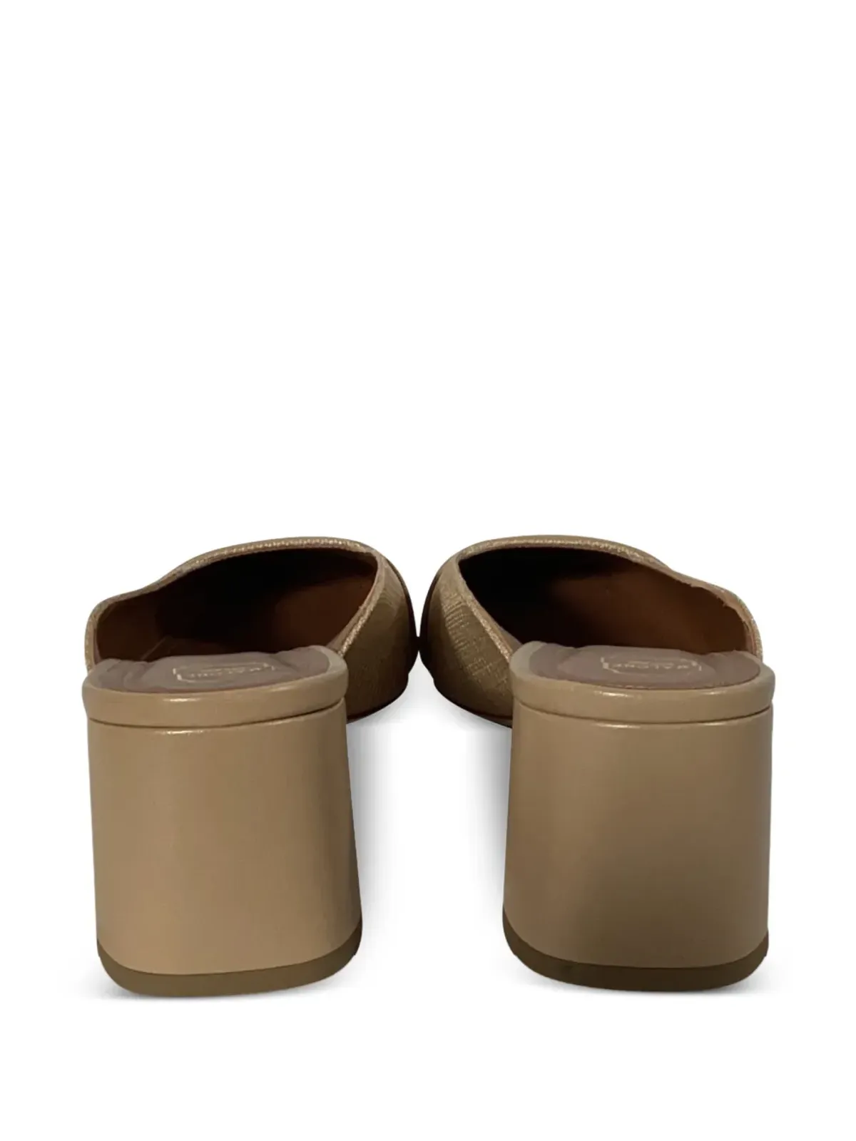 Malone Souliers ラフィアスクエアトゥミュール - 画像5