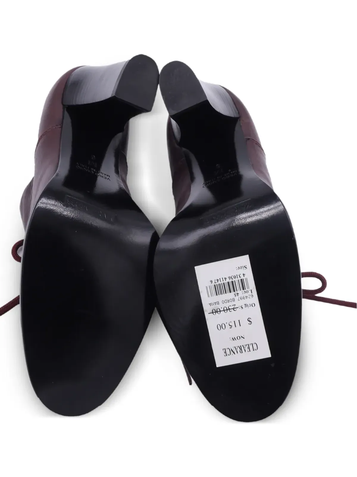Marc Jacobs Vintage レースアップ ブロックヒール ブーツ - 画像5