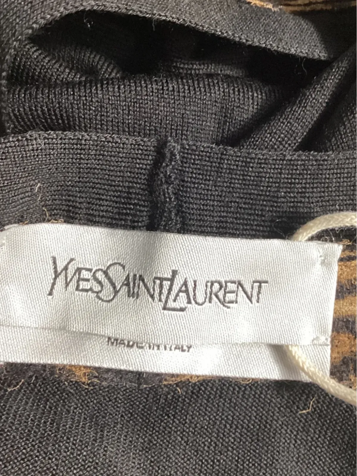 Saint Laurent Pre-Owned ニットタンクトップ - ブラック - 画像5