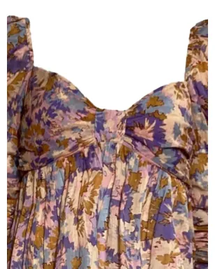 ZIMMERMANN ベージュ系花柄プリント ミニドレス - サムネイル4