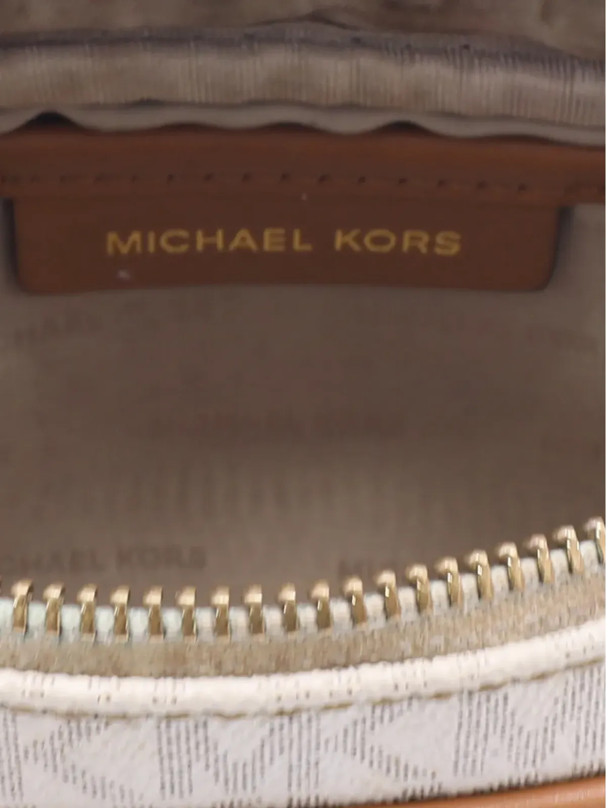 Michael Kors Vintage ロゴプリント チェーンディテール クロスボディバッグ - 画像4