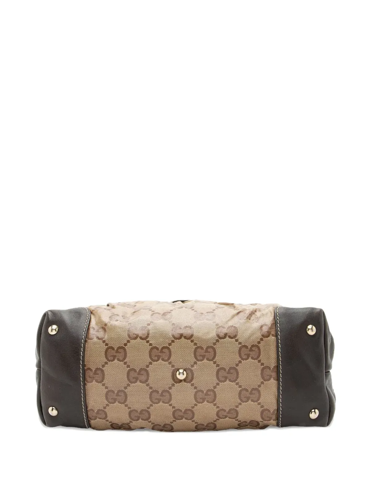 Gucci Pre-Owned GGパターン スプリーム サッチェル - 画像4