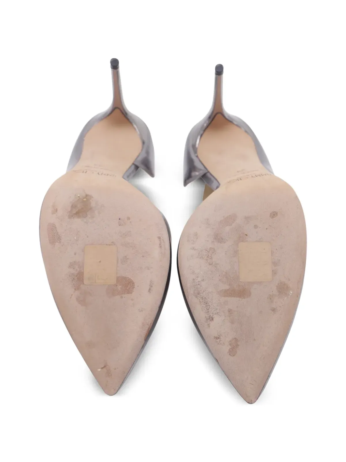 Jimmy Choo Pre-Owned ルーシー ポインテッドパンプス - Silver - 画像5