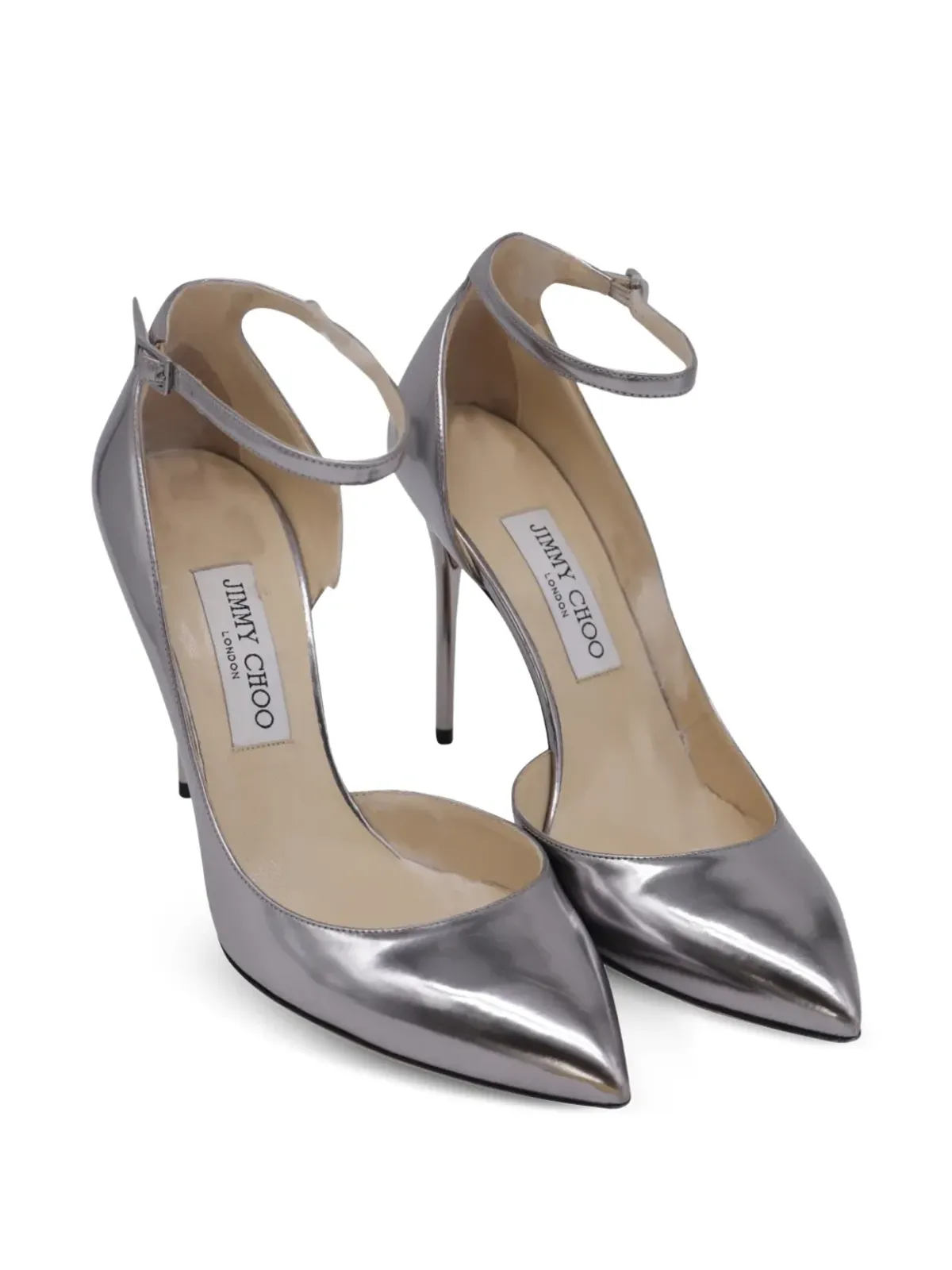 Jimmy Choo Pre-Owned ルーシー ポインテッドパンプス - Silver - 画像2