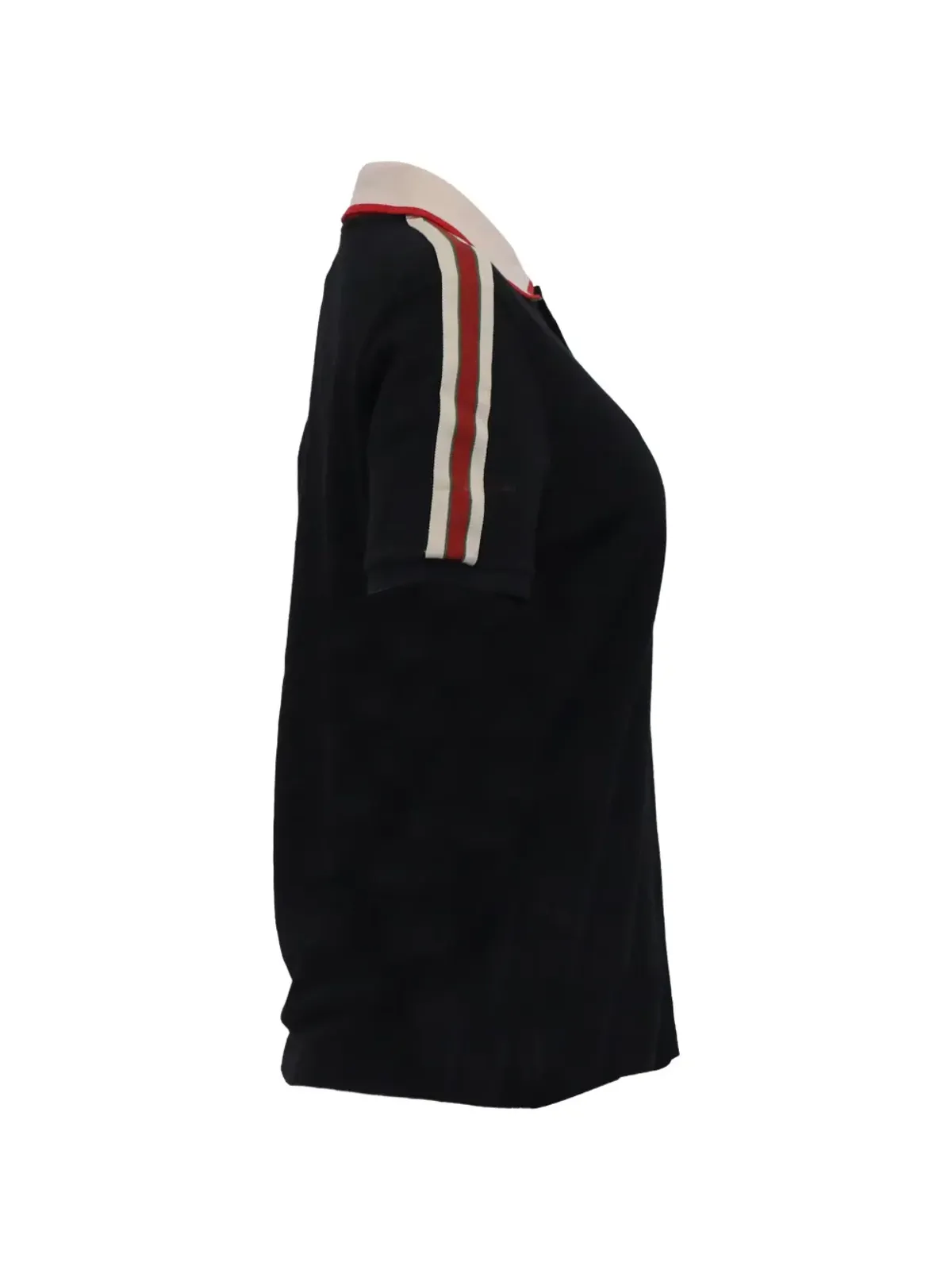 Gucci Pre-Owned ロゴディテール ポロシャツ - ブラック - 画像3