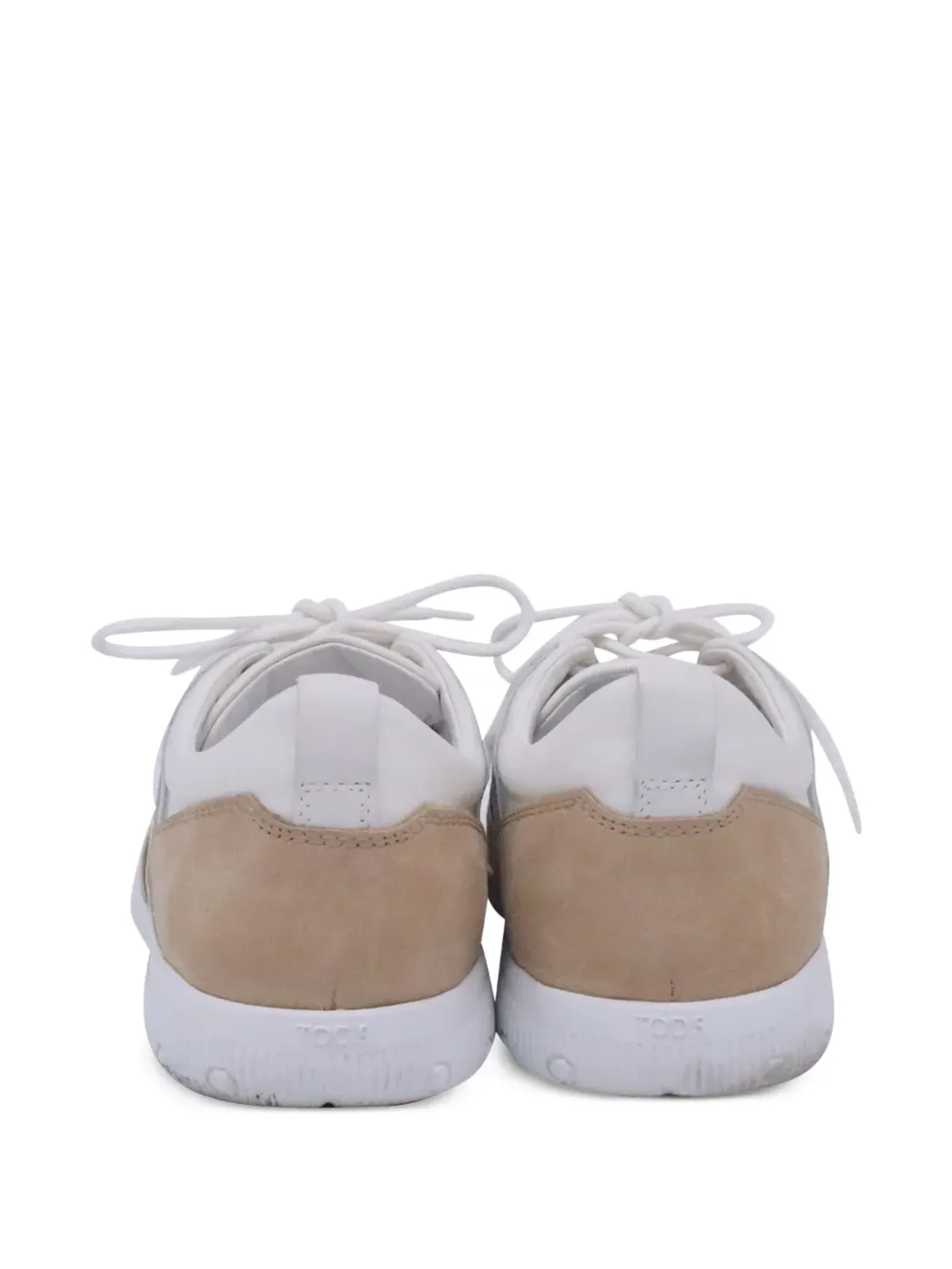 Tod's Vintage ツートーン レースアップスニーカー - 画像3