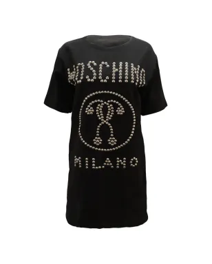 Moschino Pre-Owned スタッズロゴ入りTシャツドレス - サムネイル1