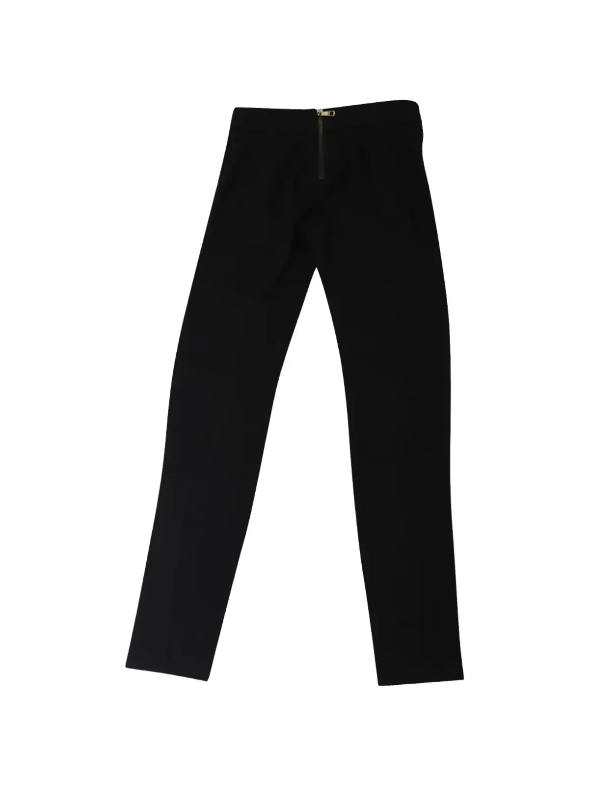 Burberry Pre-Owned Contour back zipパンツ - ブラック - 画像1