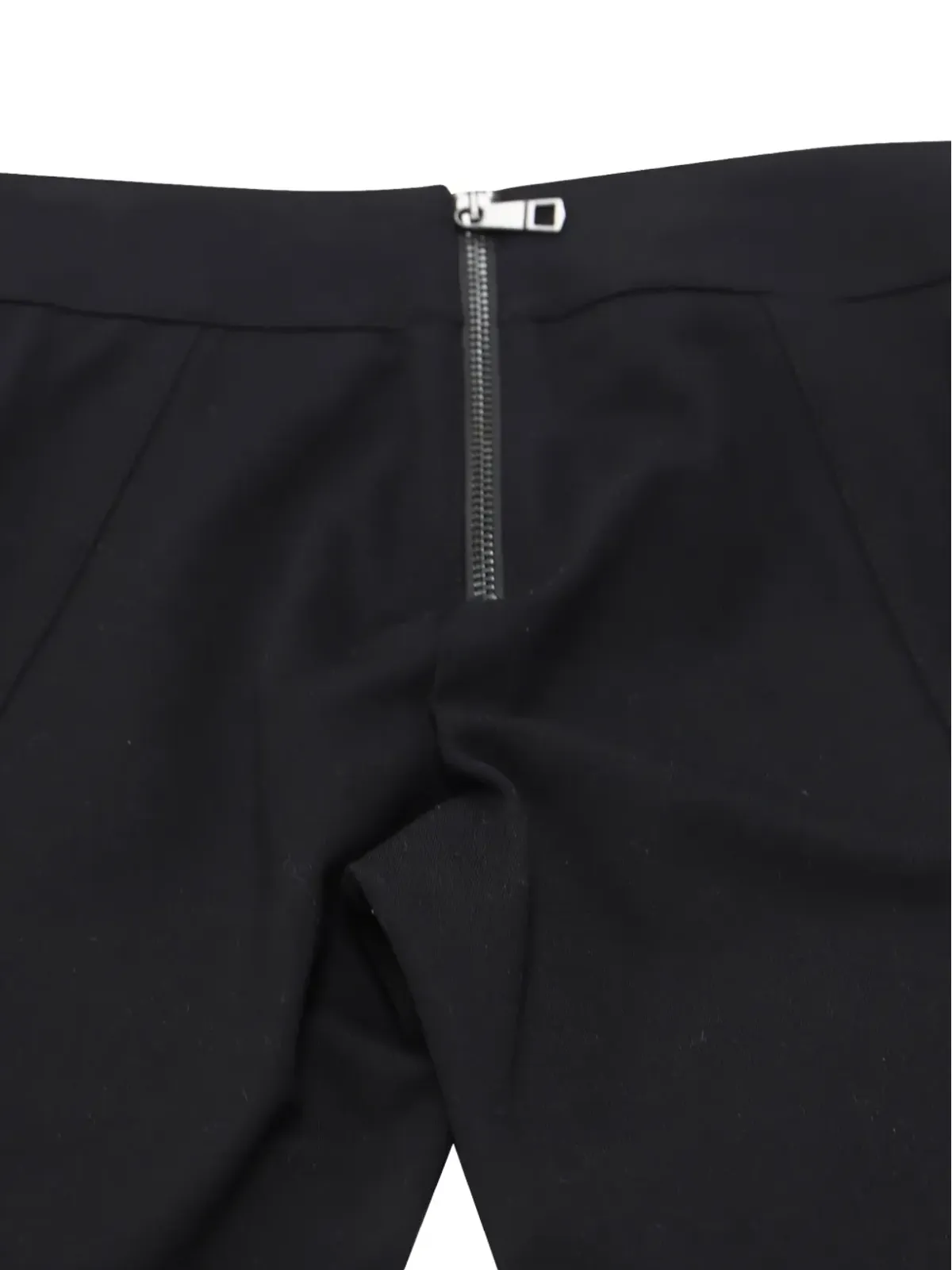 Burberry Pre-Owned Contour back zipパンツ - ブラック - 画像3