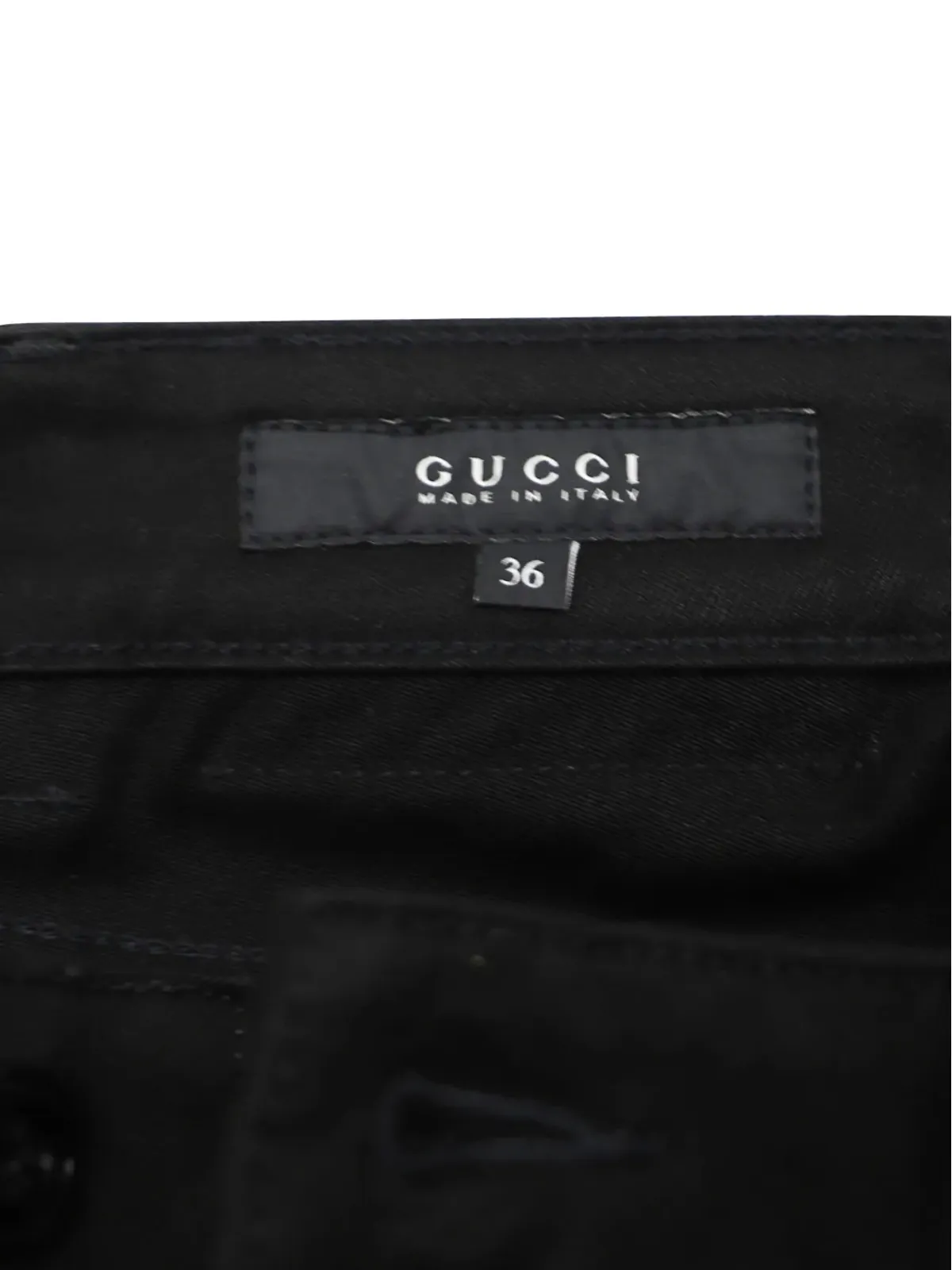 Gucci Pre-Owned スタッズディテール ジーンズ - 画像4
