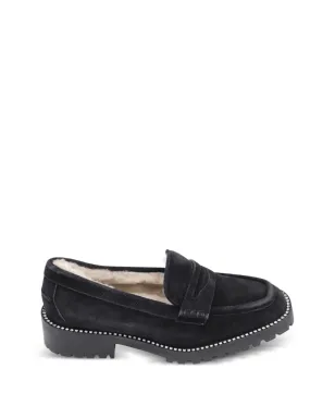 Jimmy Choo Pre-Owned クリスタル装飾ローファー - サムネイル1