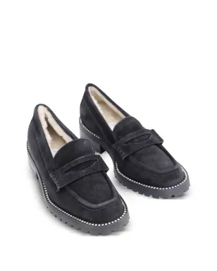 Jimmy Choo Pre-Owned クリスタル装飾ローファー - サムネイル2
