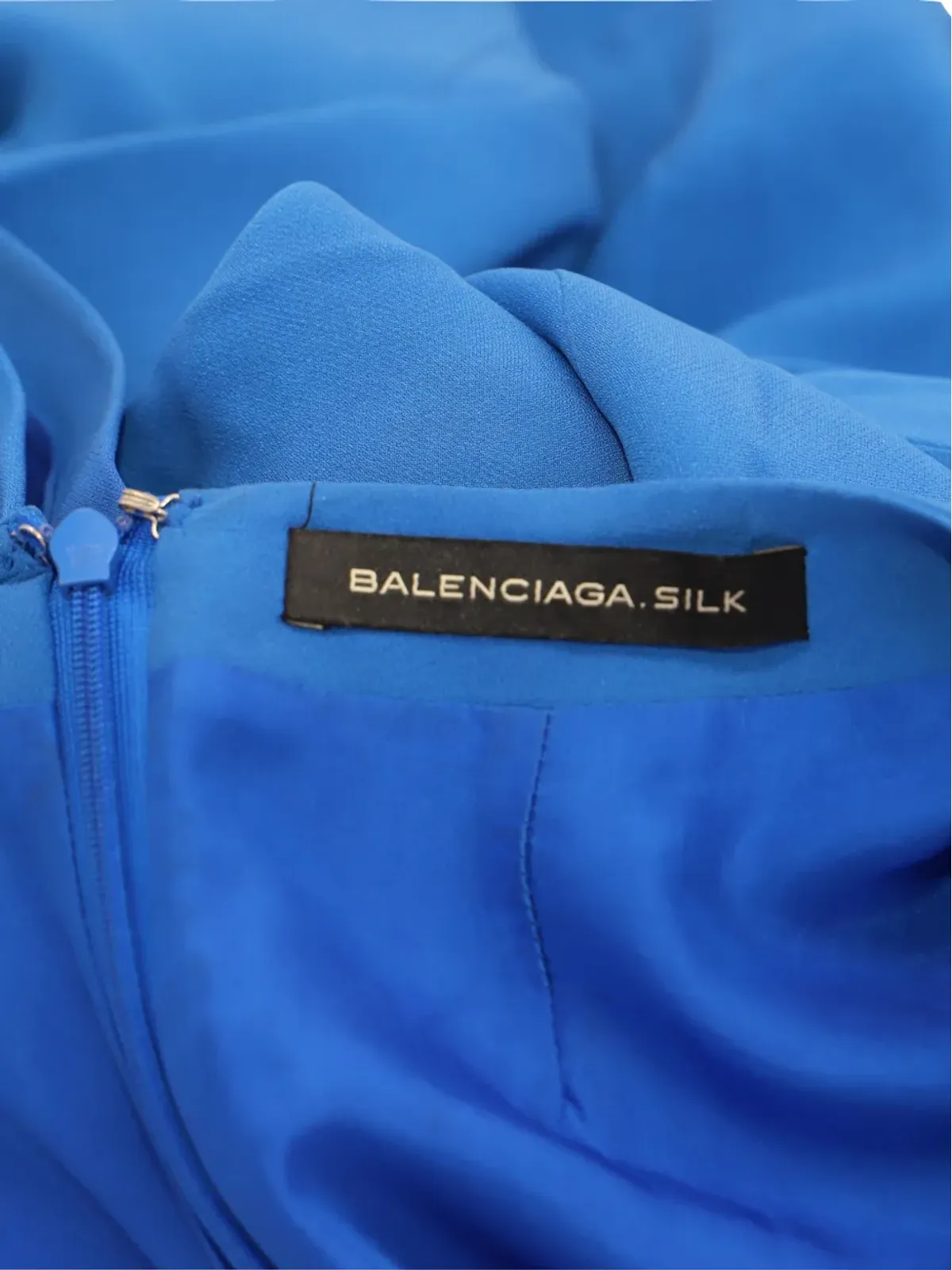 Balenciaga Pre-Owned シルク シフト ドレス - 画像3