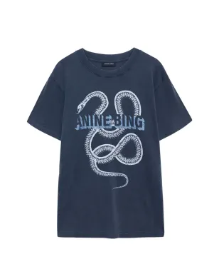 ANINE BING スネークリリ Tシャツ - サムネイル1