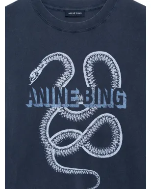 ANINE BING スネークリリ Tシャツ - サムネイル5