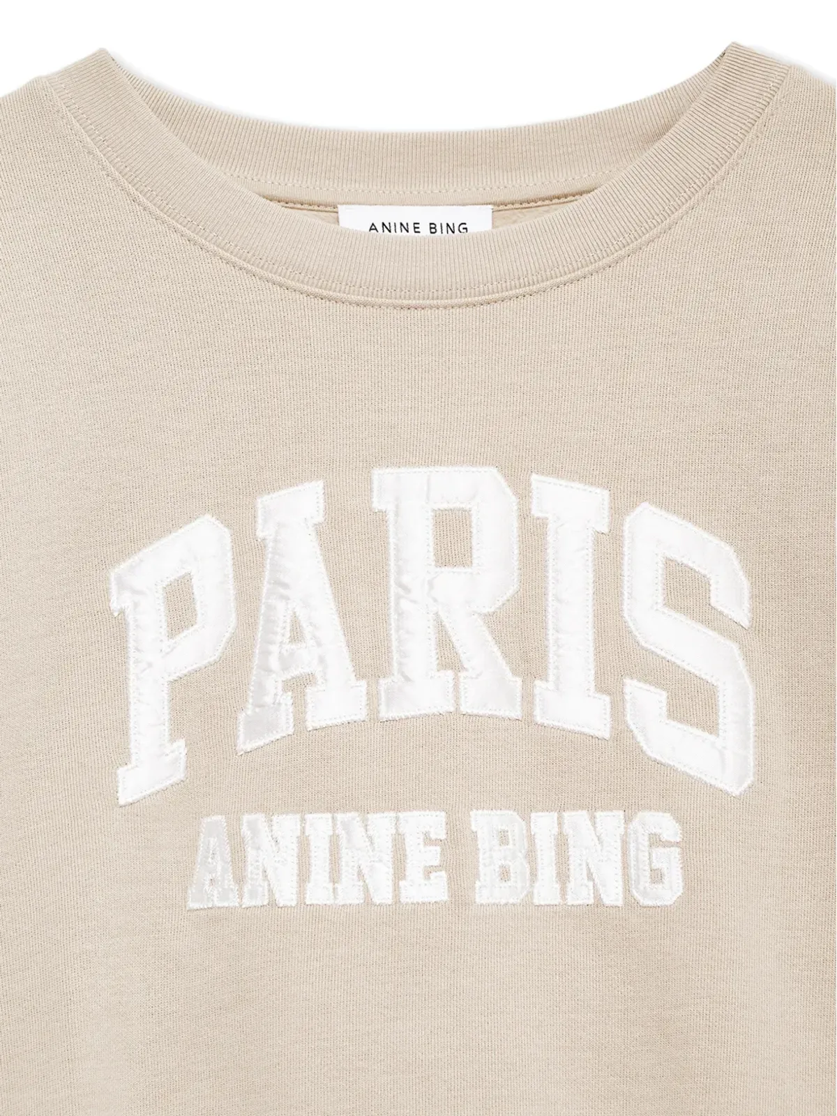 ANINE BING パリ グラフィックプリント スウェットシャツ - 画像5