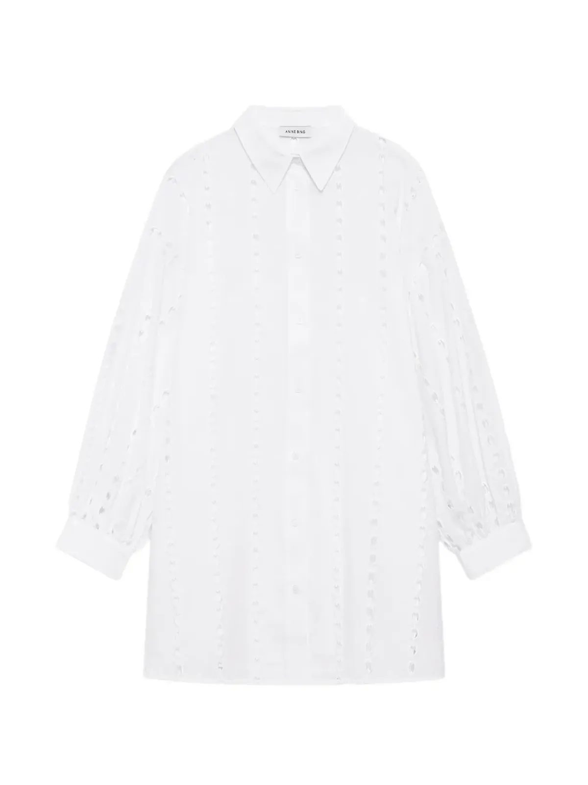 ANINE BING マリアーヌ broderie anglaise ドレス - White - 画像1
