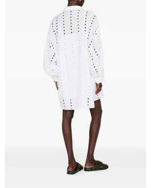 ANINE BING マリアーヌ broderie anglaise ドレス - White - サムネイル3