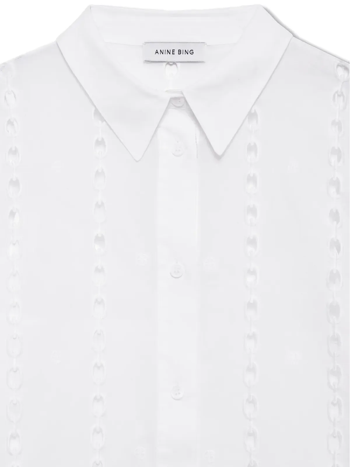 ANINE BING マリアーヌ broderie anglaise ドレス - White - 画像4