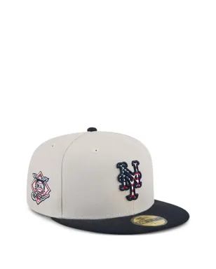 NEW ERA CAP ニューヨーク・メッツ独立記念日 2024 59FIFTY キャップ - グレー - サムネイル2