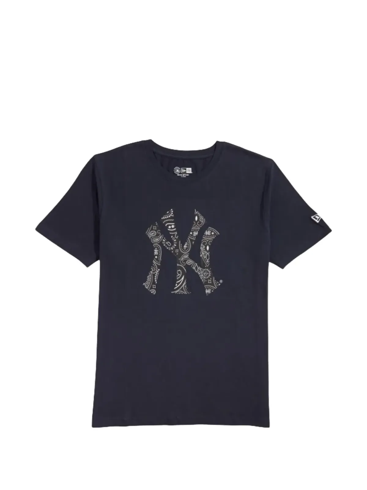 NEW ERA CAP ペイズリーモチーフTシャツ - 画像1