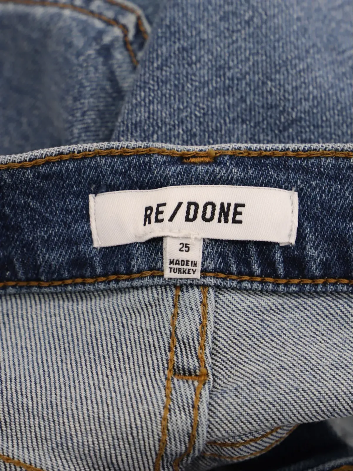 RE/DONE ダメージ加工ファイブポケットジーンズ - 画像3