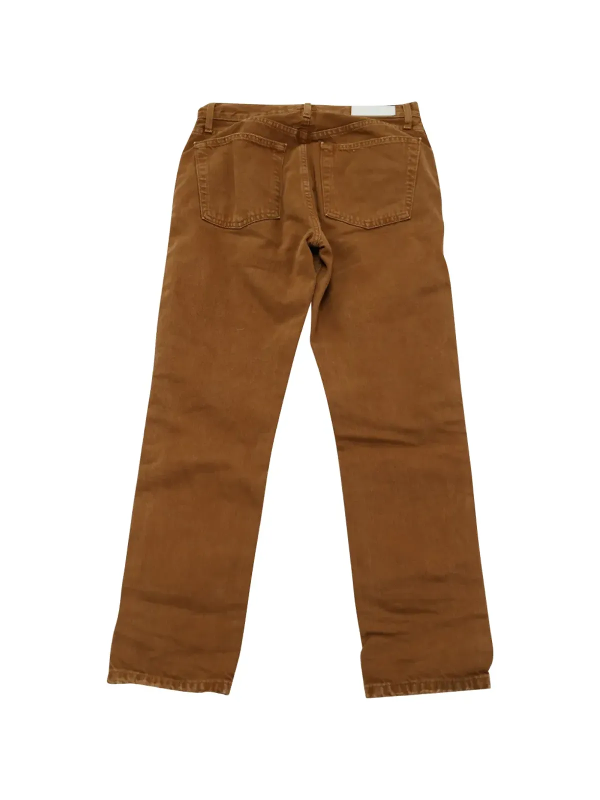 RE/DONE 50s cigarette five-pocket trousers - Brown - 画像2