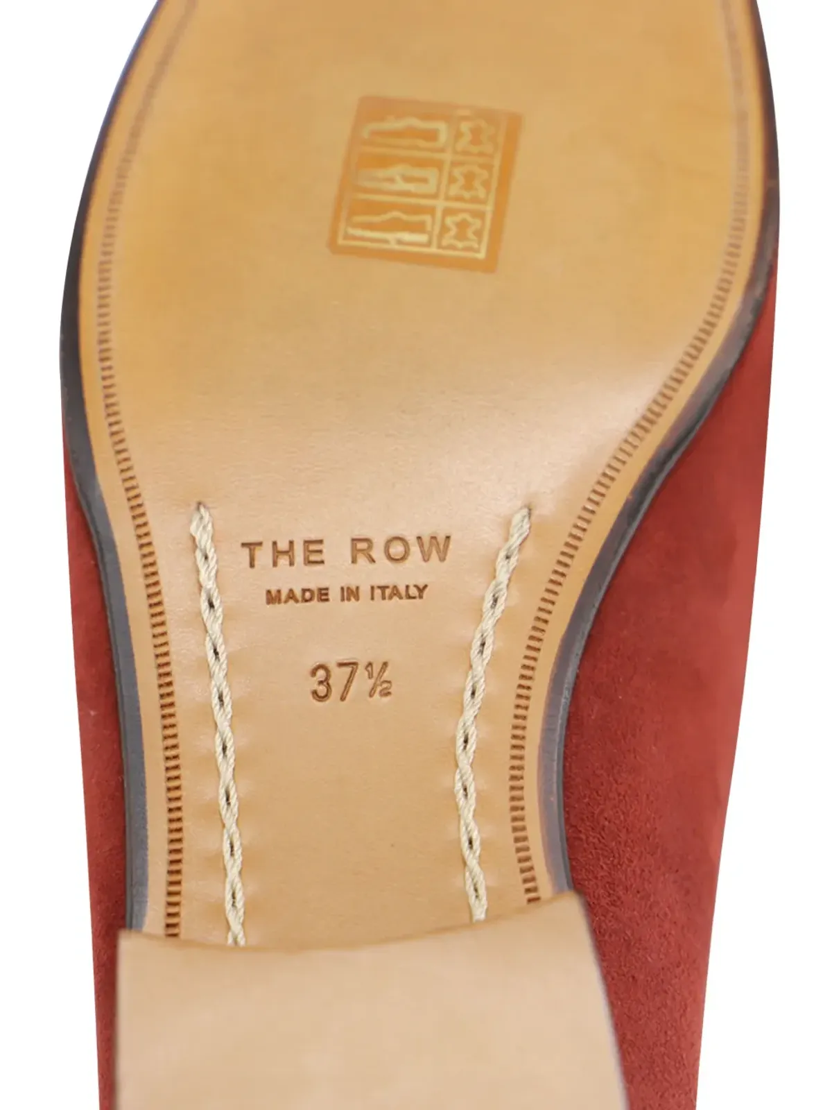 The Row Pre-Owned アダム スエード ローファー - 画像5