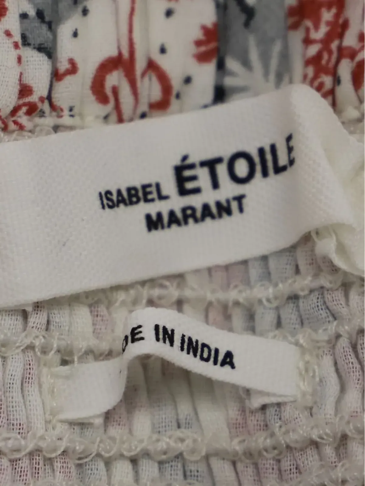 Isabel Marant Vintage ナオミ コットン ティアード スカート - 画像3