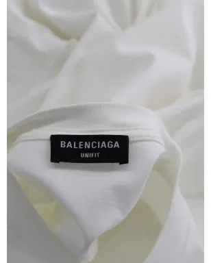 Balenciaga Pre-Owned クレスト刺繍入りTシャツ - ホワイト - サムネイル3