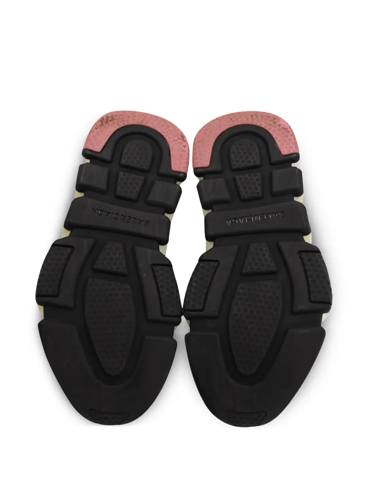 Balenciaga Pre-Owned スピードロゴスニーカー ブラック - 画像5