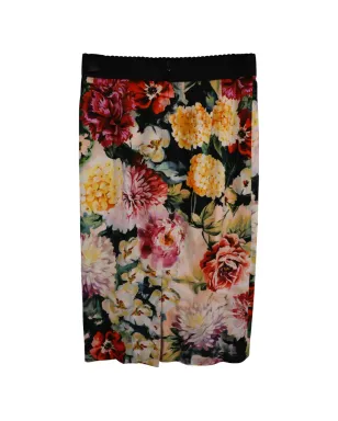 Dolce & Gabbana Pre-Owned 花柄プリントスカート - サムネイル2