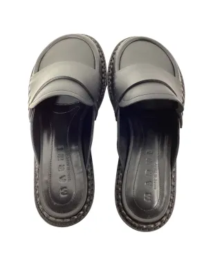 Marni Pre-Owned レザー ミュール - サムネイル4