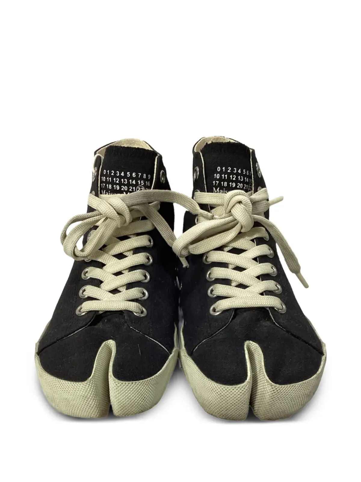 Maison Martin Margiela Pre-Owned タビ ハイトップ スニーカー - 画像4