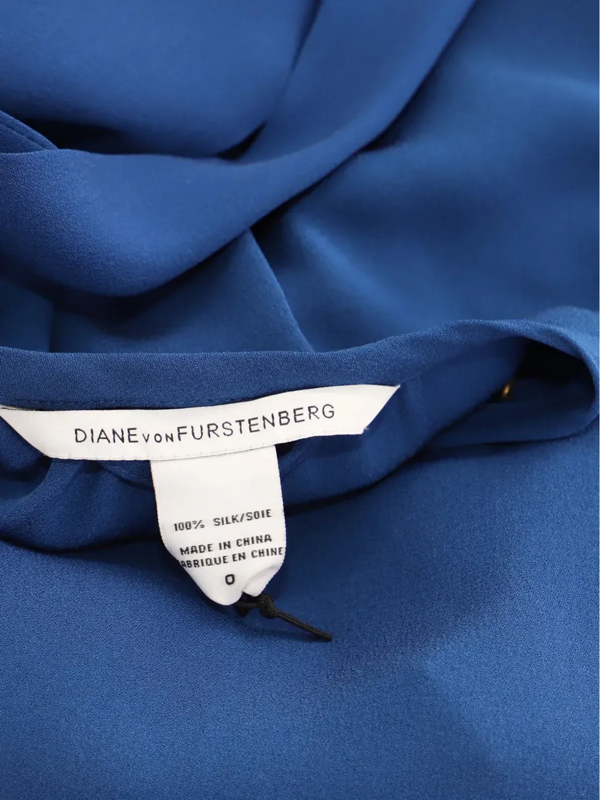 Diane Von Furstenberg Vintage Florina round-neck mini dress - Blue - 画像5