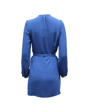 Diane Von Furstenberg Vintage Florina round-neck mini dress - Blue - サムネイル2