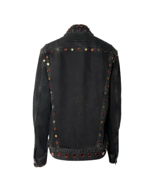 Givenchy Pre-Owned 宝石装飾コットンジャケット（ブラック） - サムネイル2
